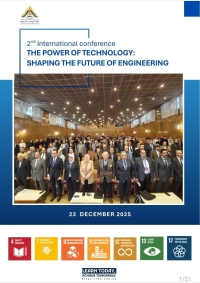 Conference Booklet Now Available: The Power of Technology &ndash; 2nd Conference